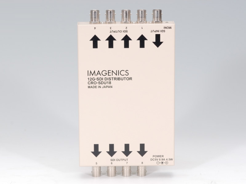 1入力8出力12G-SDI分配器