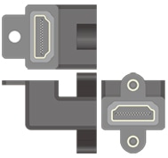 L型HDMI J-Jコネクタ