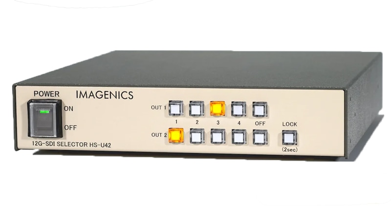 12G-SDI(6G/3G/HD)セレクター