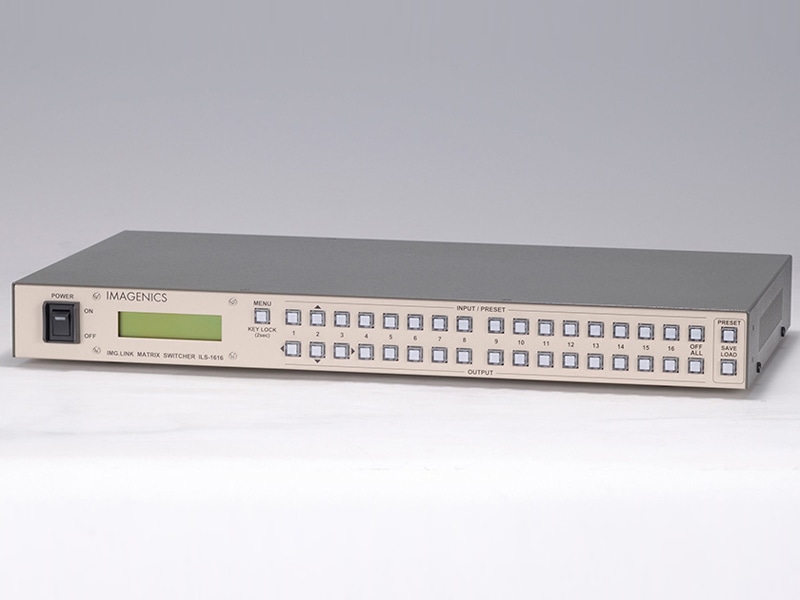4入力12出力IMG.Link信号マトリックススイッチャー