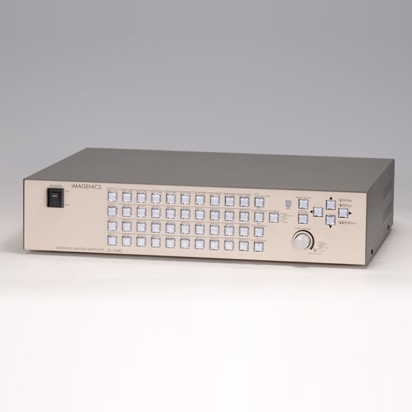 10入力4出力マルチシグナル対応シームレスマトリックススイッチャー