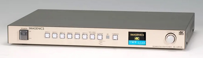4K対応マルチシグナルシームレススイッチャー