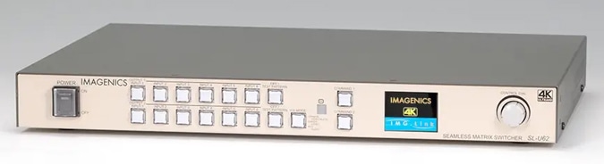 4K対応マルチシグナルシームレスマトリックススイッチャー