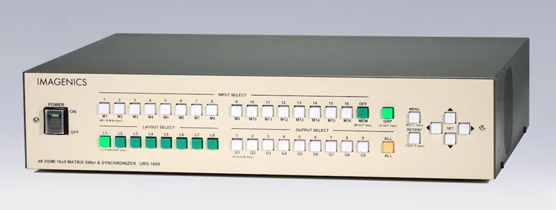 4K 16x9 HDMI MATRIX SWer & SYNCHRONIZER