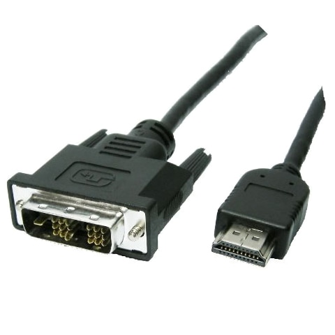 HDMIオス-DVIオス変換ケーブル 1.5m