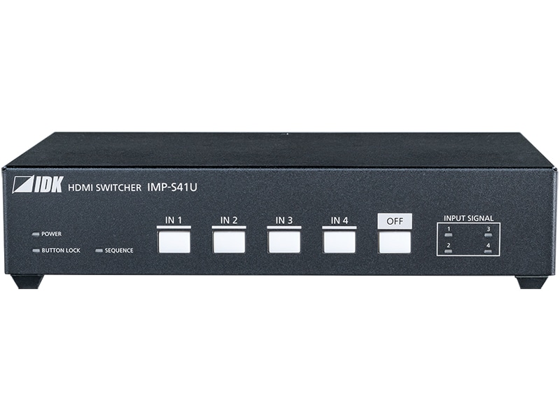 4入力1出力 4K60Hz対応 HDMI切替器