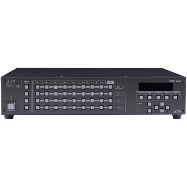 4K対応スキャンコンバータ内蔵デジタルマルチスイッチャ