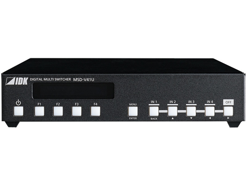 4入力1出力 4K@60対応 デジタルマルチスイッチャー SDVoE出力モデル