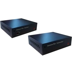 コンポジット映像2ch+RS485信号用多重伝送器