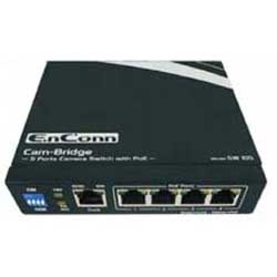 5ポートPoE/PoE Plus対応カメラ用イーサネットスイッチ