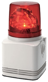 音声連動型回転灯（定型警報アナウンス入り）