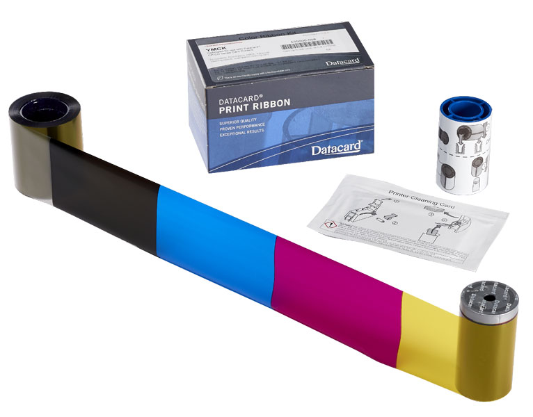 YMCKTカラーリボンキット 250面/巻