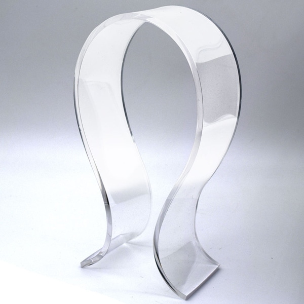 ヘッドホンスタンド クリア