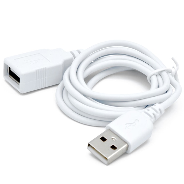 USB延長ケーブル 1m ホワイト