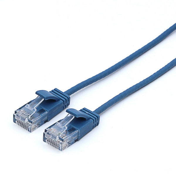 Cat6A スリムLANケーブル 30.0m ブルー