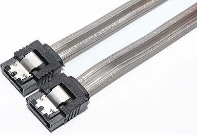 Bullet シリアルATA3ケーブル ラッチ付 70cm グラファイト ストレートタイプ