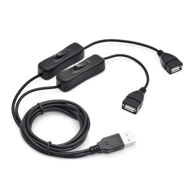 USB電源分岐ケーブル 1.0m