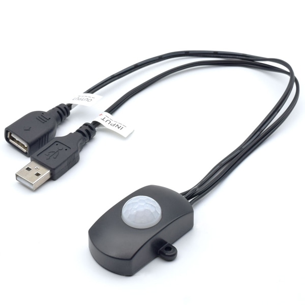 USB人感センサー ブラック