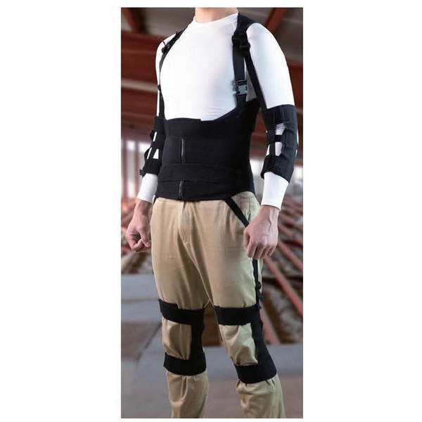 ワーキングパワースーツ フルセット LL (スーツ本体+膝サポーター+腕サポーター)