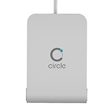 高性能NFCチップ内蔵 FeliCa、MIFARE、マイナンバーカード対応 非接触ICカードリーダー CIR315A-02