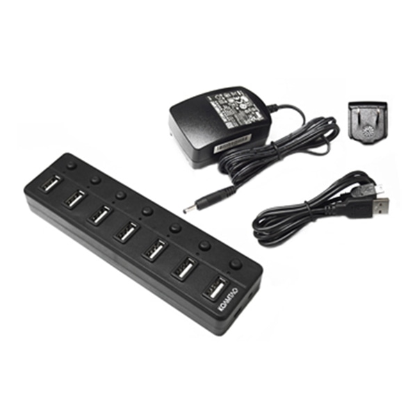 1602用7連USB充電クレードル