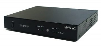 VNS GeoBox 4K/60Pマルチディスプレイコントローラー（1入力2出力）
