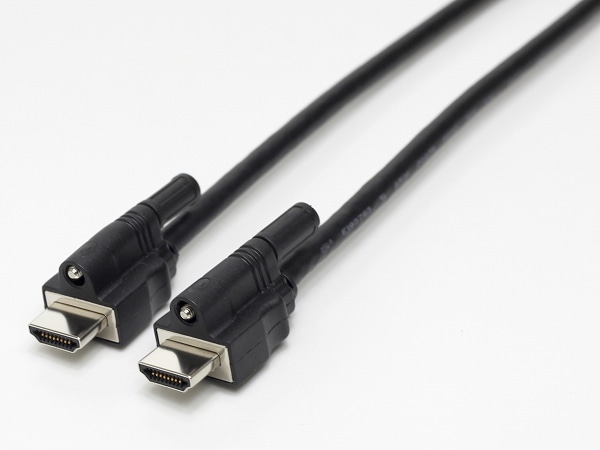 コネクターロック付HDMIケーブル 2m