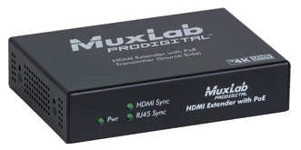 ツイストペア伝送HDMI受信器（HDBaseT準拠）