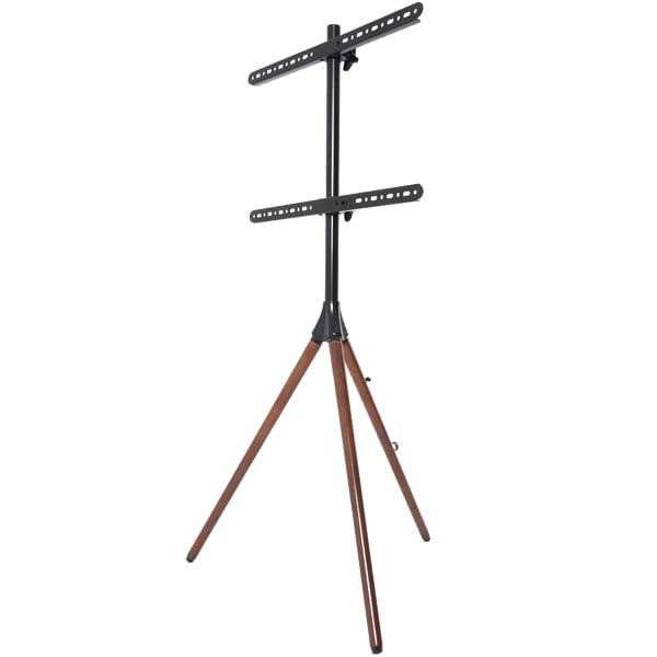 最大65インチ対応、トライレッグ（三脚式）ディスプレイスタンド/2年保証