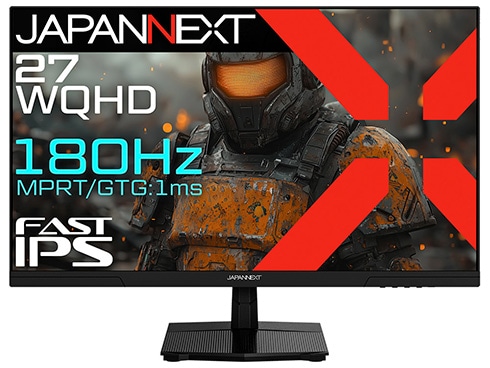 ゲーミング液晶ディスプレイ 27型/2560×1440/HDMI×1、DP×1、USB Type-C×1/ブラック/スピーカー有/2年保証