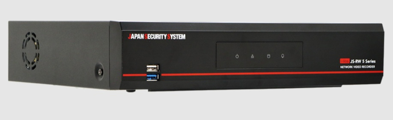 5年保証-4K対応PoE給電方式 4chネットワークビデオレコーダ【20TB】