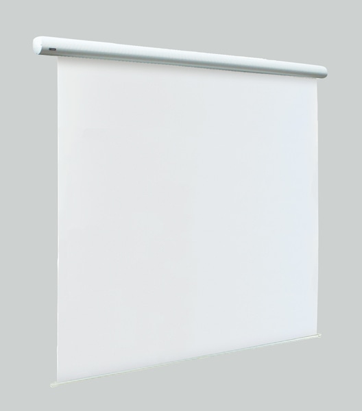 電動巻上スクリーン 130インチ オールホワイト 4:3サイズ