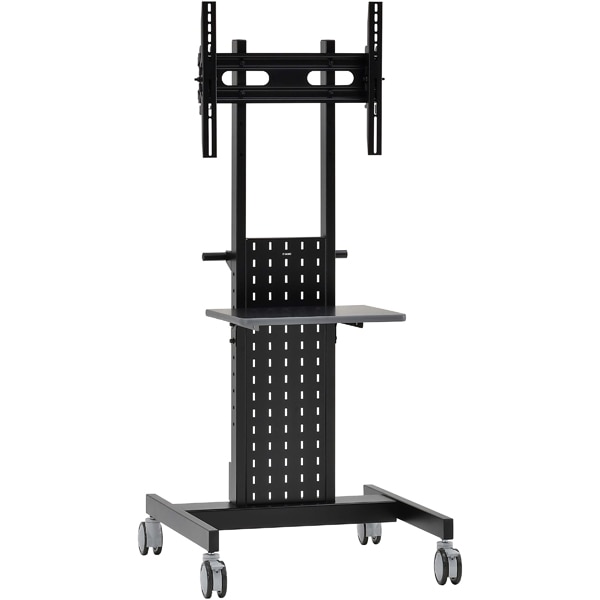 ユニバーサルタイプフラットディスプレイスタンド（黒）