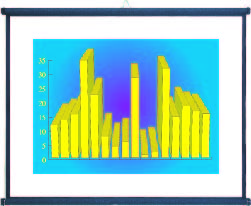 掛図スクリーン 80インチ 16:10 ホワイト
