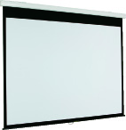 スプリング巻上スクリーン ケース入ハイグレードタイプ 16:9/150型 ファインホワイト