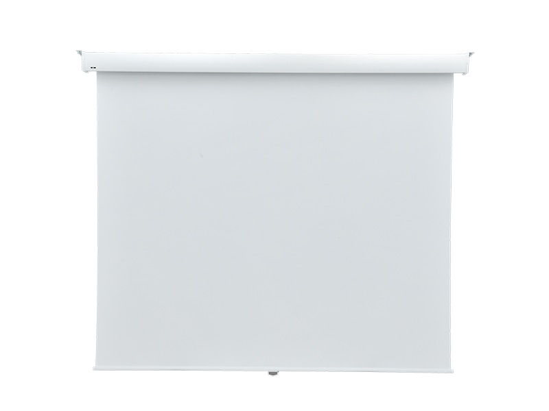 スプリング巻上スクリーン 190インチ オールホワイト 16:9サイズ