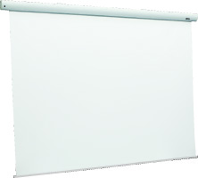 ハイコストパフォーマンス 電動巻上げスクリーン 100インチ （アスペクトフリーサイズ）
