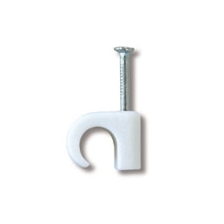 丸型4ペアLANケーブル用ケーブルステップル(10P/パック)