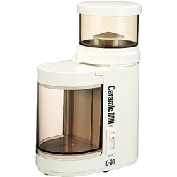 電動コーヒーセラミックミル (アイボリー)