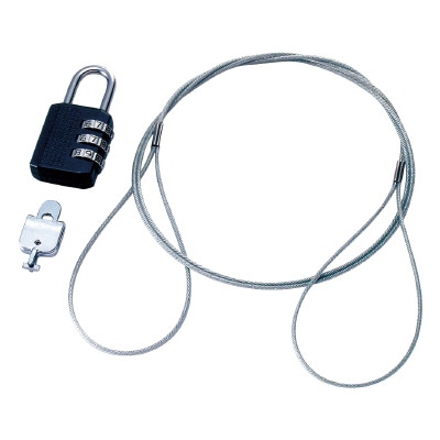 パソコンロックキット <セキュリティスロット対応 ダイヤル式>