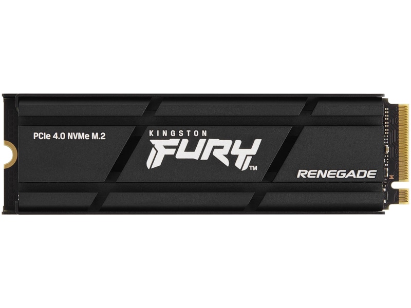 FURY Renegade PCIe 4.0 NVMe M.2 SSD 4TB 3D TLC NAND W/ HEATSINK 最大読取7300MB/秒、最大書込7000MB/秒