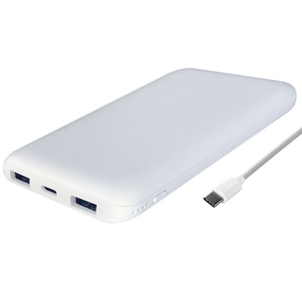 モバイルバッテリー 10000mAh Type-C W