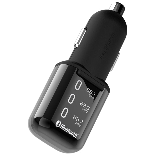 Bluetooth FMトランスミッター ブラック