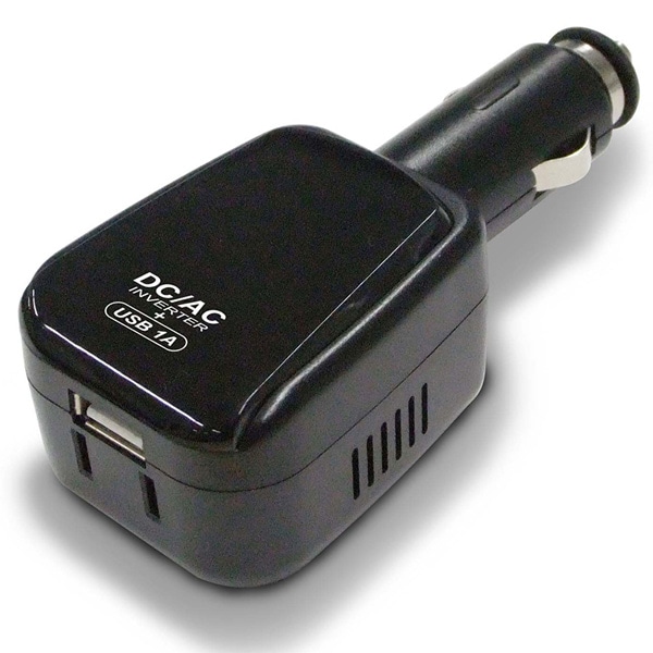 DC/ACインバーター 20W AC+USB 1A