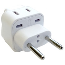 海外用2口変換プラグ Cタイプ