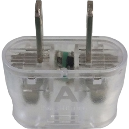 海外用光る変換プラグ Aタイプ