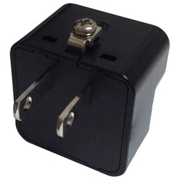 国内用変換プラグ Aタイプ BFプラグ専用 BFタイプ→Aタイプ