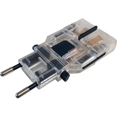 海外用マルチ変換プラグ サスケ (クリアー)