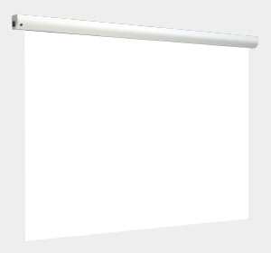 ワイヤレス電動スクリーン 幕面ホワイトマット仕様 100型 全白スクリーン