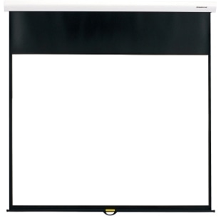 グランビュー手動スクリーン 幕面ホワイトマット仕様 100型ワイド（16：10）